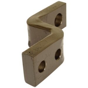 Drawbar Clevis - Overall length: 210mm - Section: 25x60mm | Sparex Part No.S.108606?2.0 kg