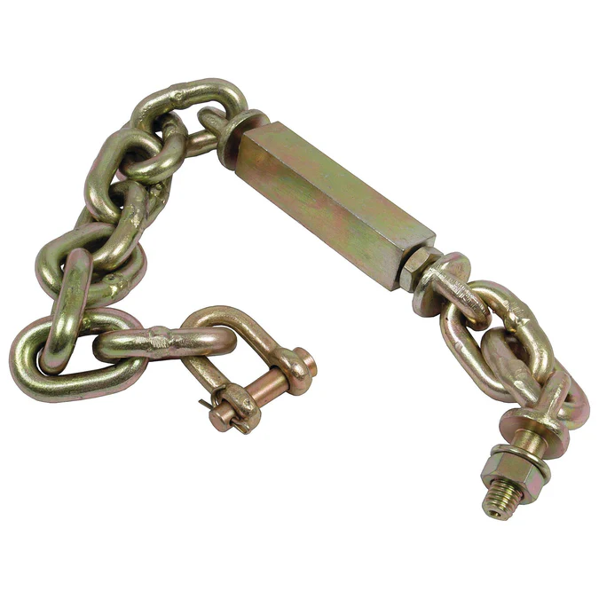 Stabiliser Chain - D-Shackle ?11.5mm - Thread ?14mm - Min. Length:615mm - M14x2 Metric | Sparex Part No.S.70525?3.1 kg