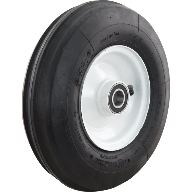 Complete Wheel, 3.50 - 6, 6'', 4PR, 3 Rib - S.21394?2.5 kg