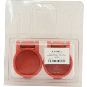 Faster Dust Cap 1/2'' Red Fits Female Coupling - TA Series TA12R (2 pcs. Agripak) - S.119922?0.01 kg