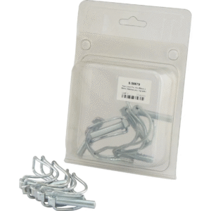 Pipe Linch Pin, Pin ?8mm x 38mm (5 pcs. Agripak) | Sparex Part No.S.56679?0.16 kg