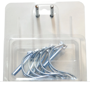 Pipe Linch Pin, Pin ?6mm x 40mm (5 pcs. Agripak) | Sparex Part No.S.56678?0.13 kg