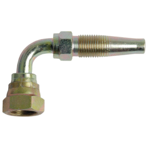 Hydraulic 2-Piece Re-usable Coupling insert 3/8'' x 3/8''BSP female 90 swept | Sparex Part No.S.4757?0.08 kg