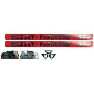 Decal Set - Massey Ferguson 35 | Sparex Part No.S.41177?0.05 kg