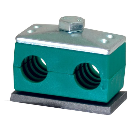 Double Tube Clamp (Series B) - 10mm ? (Ref. RBP1 - 110) | Sparex Part No.S.51455?0.07 kg