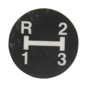 Gear Stick Decal | Sparex Part No.S.41969?0.01 kg
