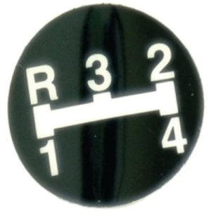 Gear Stick Decal | Sparex Part No.S.41757?0.01 kg