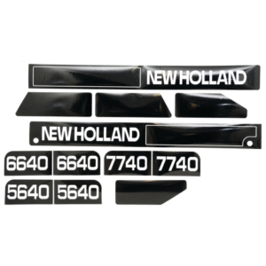 Decal Set - Ford / New Holland 5640 6640, 7740 | Sparex Part No.S.68253?0.27 kg