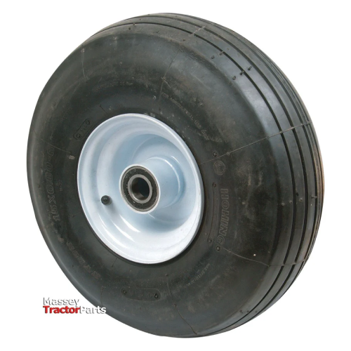 Complete Wheel, 15 x 6.00 - 6, 6'', 4PR, Multi Ribbed - S.21395?4.5 kg